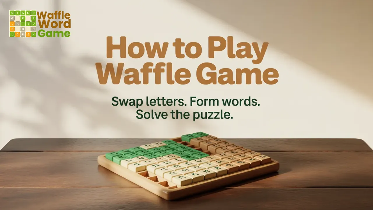 How to Play Waffle Game